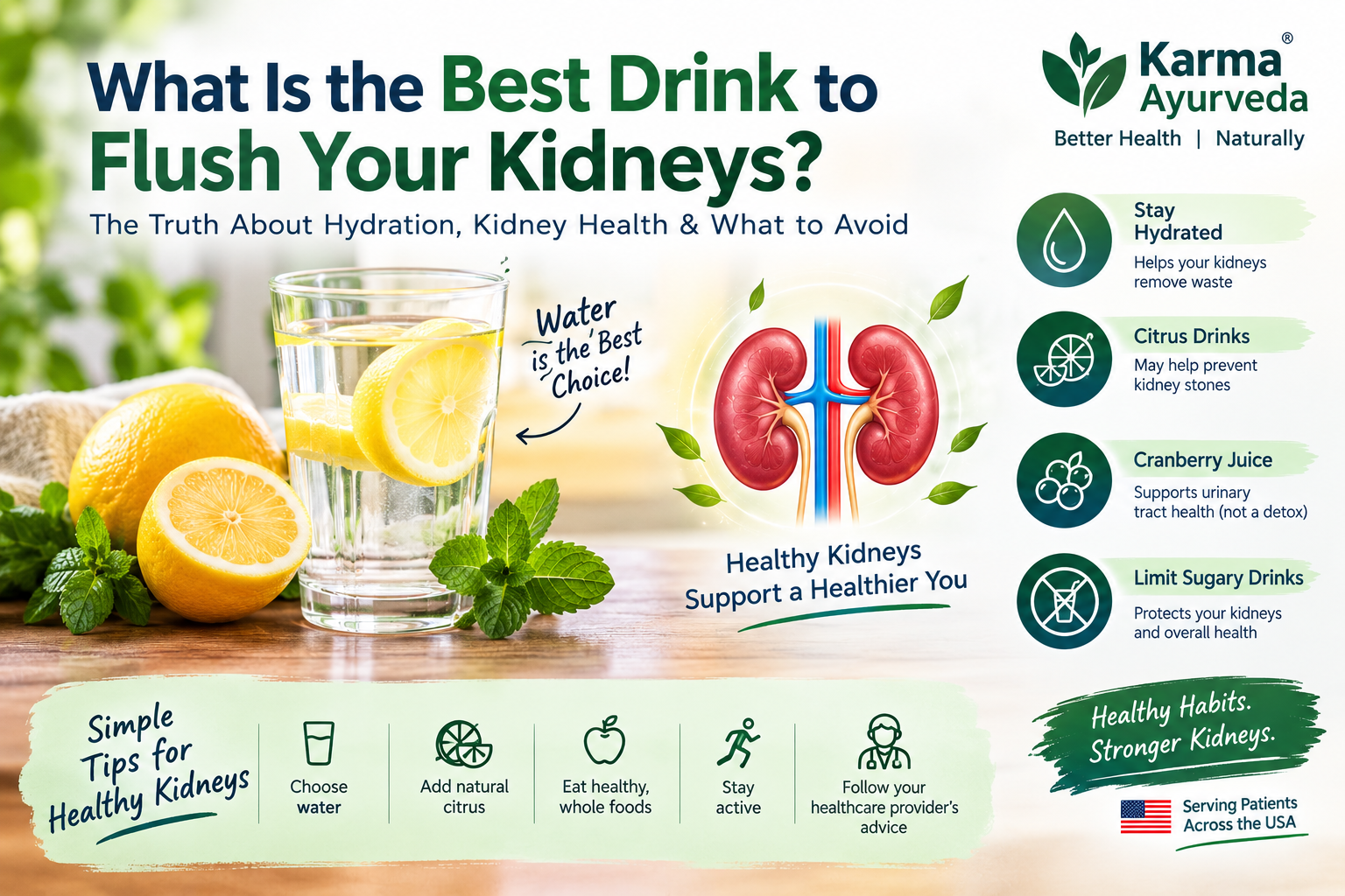 What Is the Best Drink to Flush Your Kidneys?